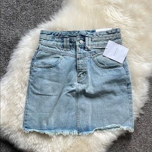 Kancan Denim Mini Skirt